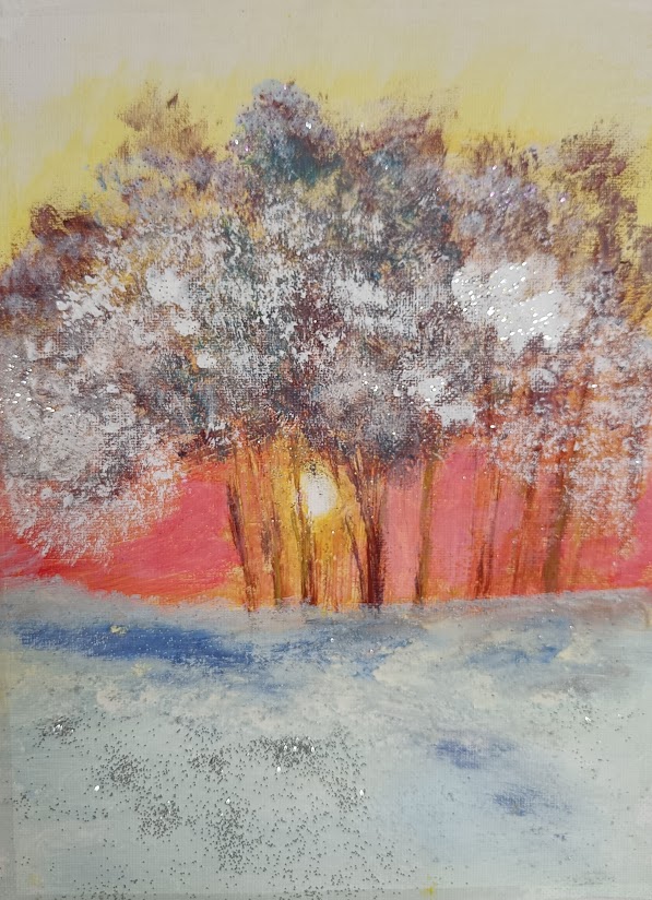 Winter's Luminous Embrace